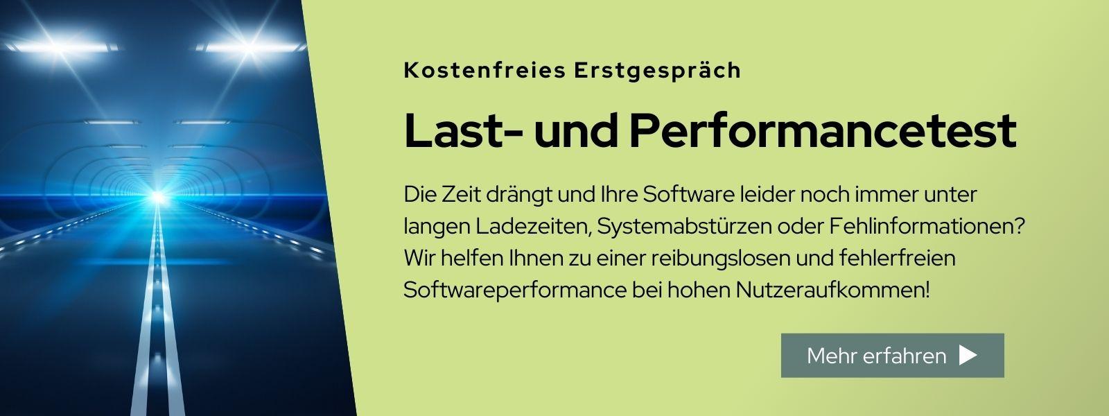 Lasttest und Performancetest