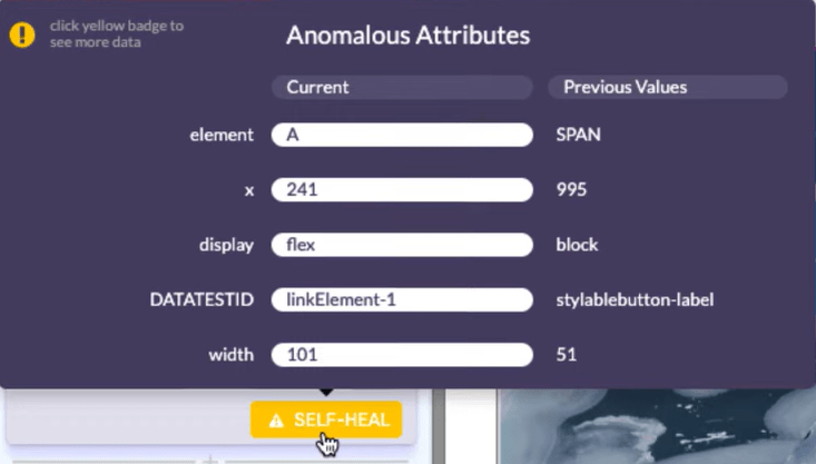 Functionize Self Healing