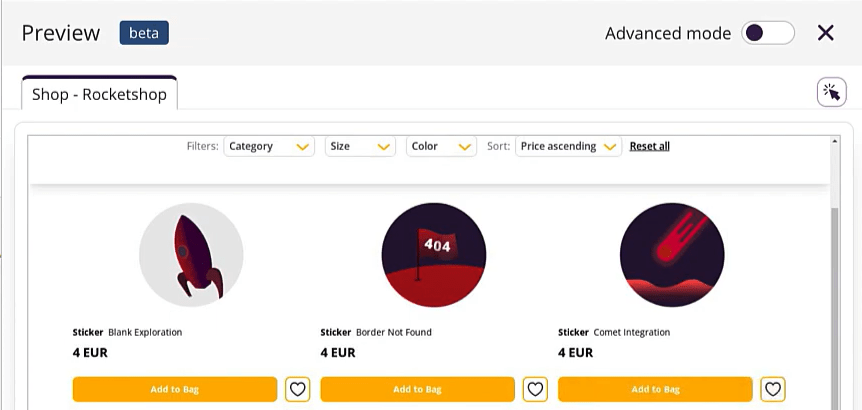 Virtuoso Seiten Preview