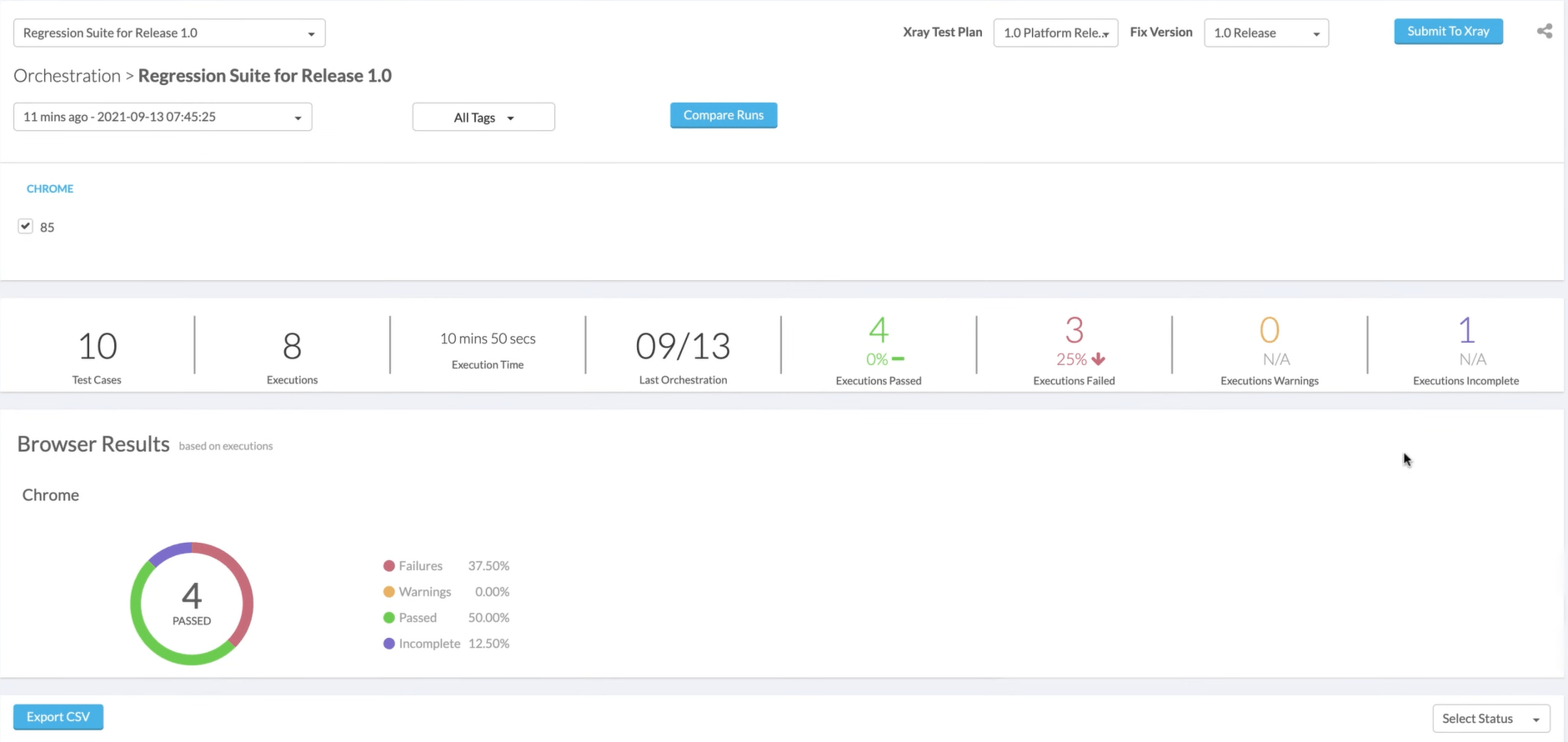 Functionize Xray Integration